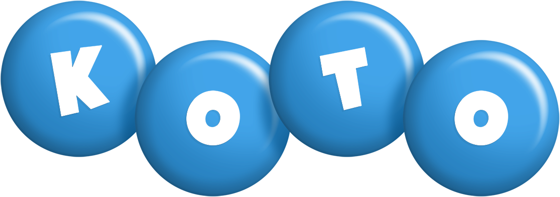 Koto candy-blue logo