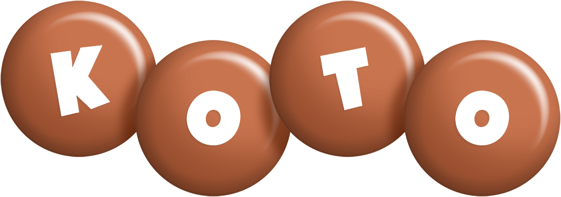 Koto candy-brown logo