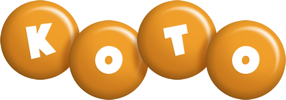 Koto candy-orange logo