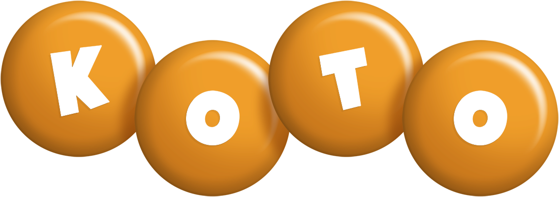 Koto candy-orange logo