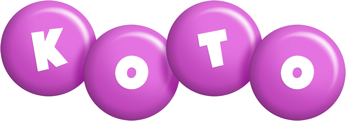 Koto candy-purple logo