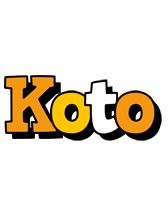 Koto cartoon logo