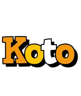 Koto cartoon logo