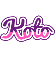 Koto cheerful logo