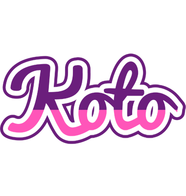 Koto cheerful logo