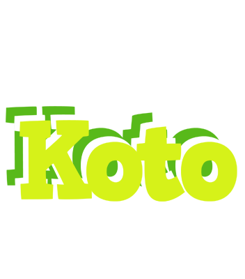 Koto citrus logo