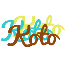 Koto cupcake logo