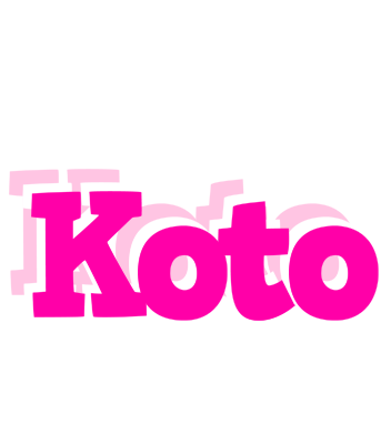 Koto dancing logo
