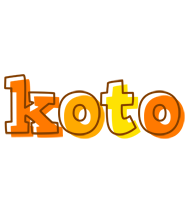 Koto desert logo