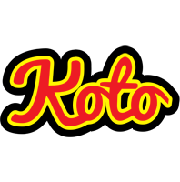 Koto fireman logo