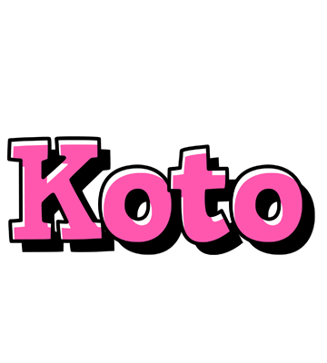 Koto girlish logo