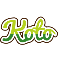 Koto golfing logo