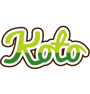 Koto golfing logo