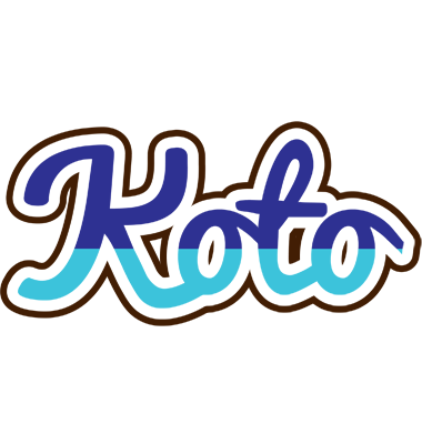 Koto raining logo