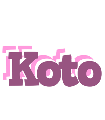 Koto relaxing logo
