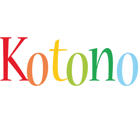 Kotono birthday logo