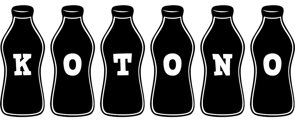 Kotono bottle logo