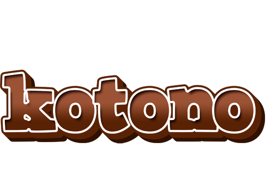 Kotono brownie logo