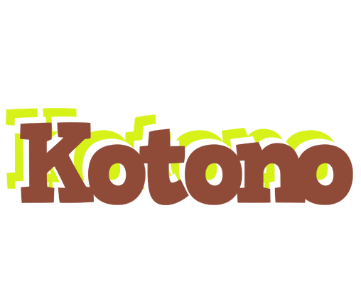 Kotono caffeebar logo