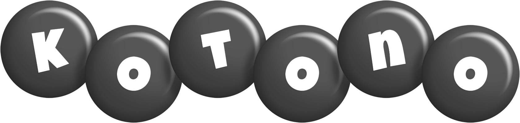 Kotono candy-black logo