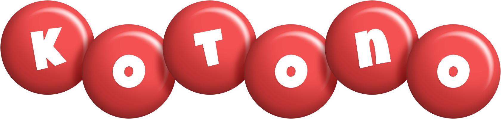 Kotono candy-red logo