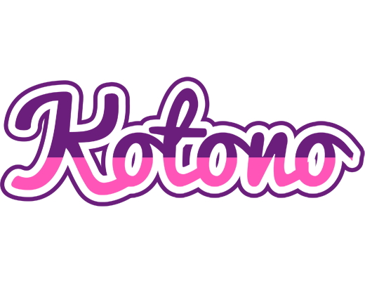 Kotono cheerful logo