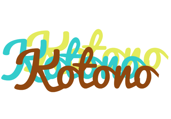 Kotono cupcake logo