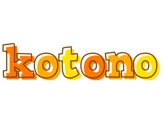 Kotono desert logo
