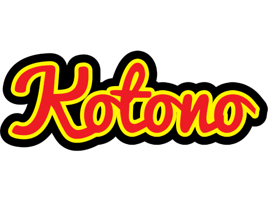 Kotono fireman logo