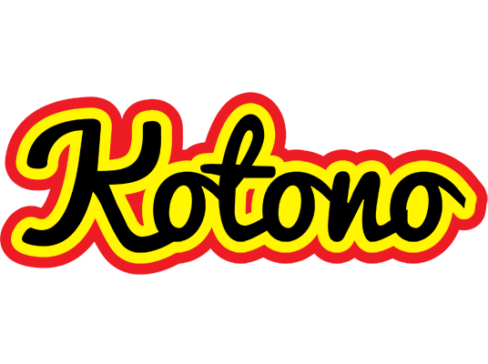 Kotono flaming logo