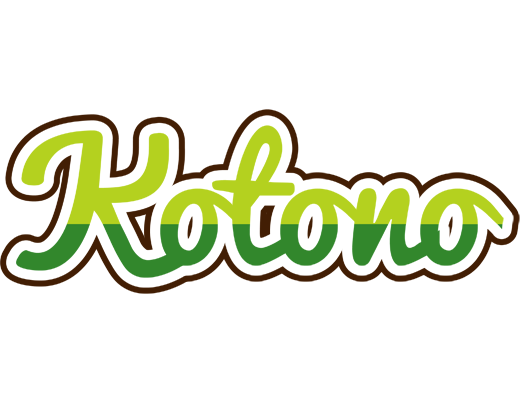 Kotono golfing logo