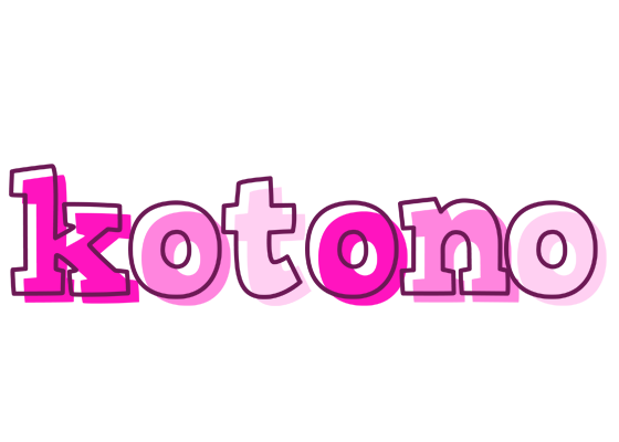 Kotono hello logo