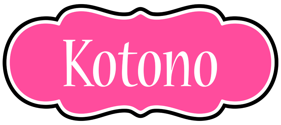 Kotono invitation logo