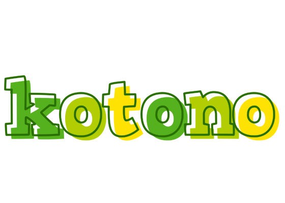 Kotono juice logo