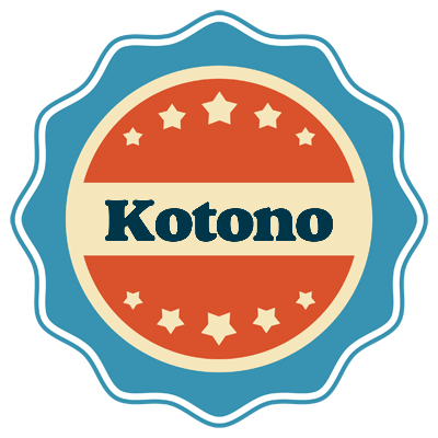 Kotono labels logo