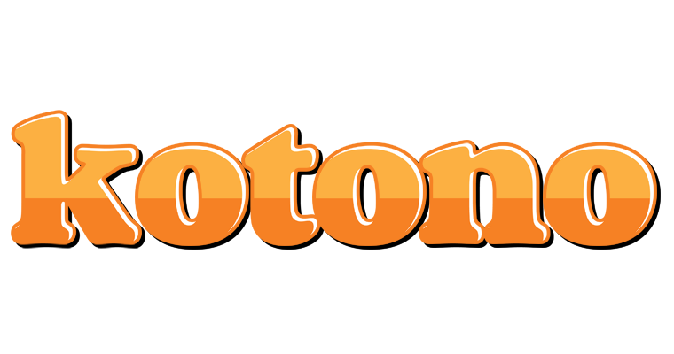 Kotono orange logo