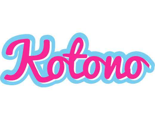 Kotono popstar logo