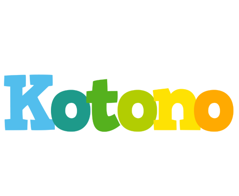 Kotono rainbows logo