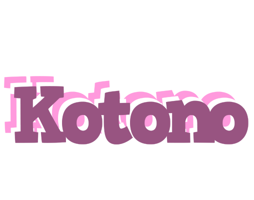 Kotono relaxing logo