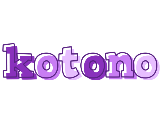 Kotono sensual logo