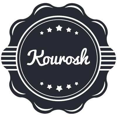 Kourosh badge logo