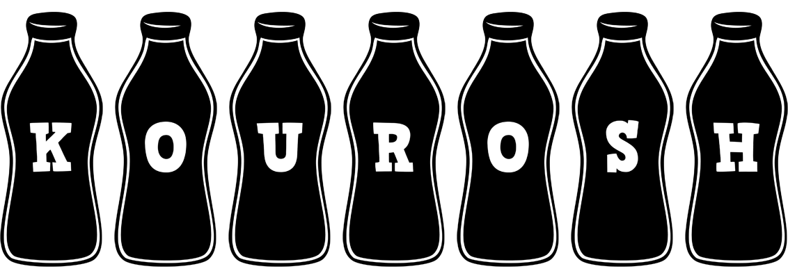 Kourosh bottle logo
