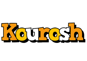 Kourosh cartoon logo