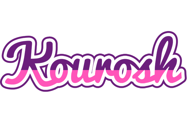 Kourosh cheerful logo