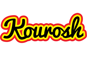 Kourosh flaming logo