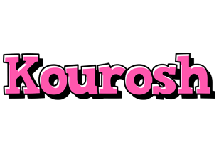 Kourosh girlish logo