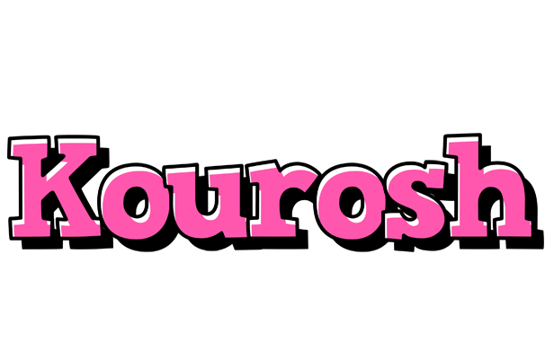 Kourosh girlish logo