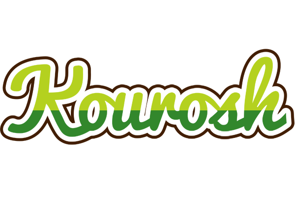 Kourosh golfing logo
