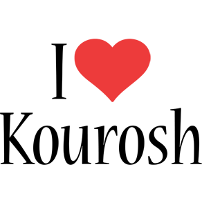 Kourosh i-love logo