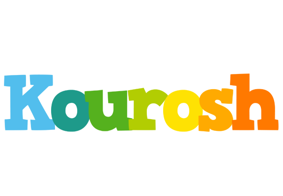 Kourosh rainbows logo